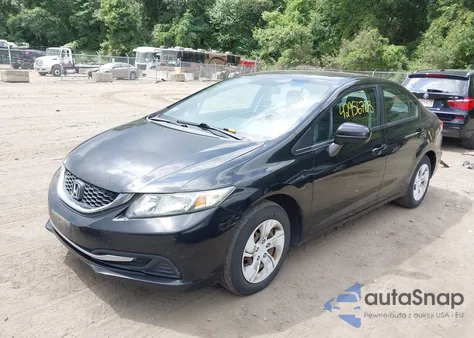 2014 Honda Civic Lx from USA, damaged, VIN 19XFB2F54EE240685